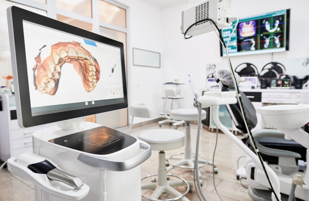 A modern and well-equipped dental clinic with advanced facilities and clean interiors — featured in Best Dental Clinics in Kokapet Compared (Honest Review 2025).